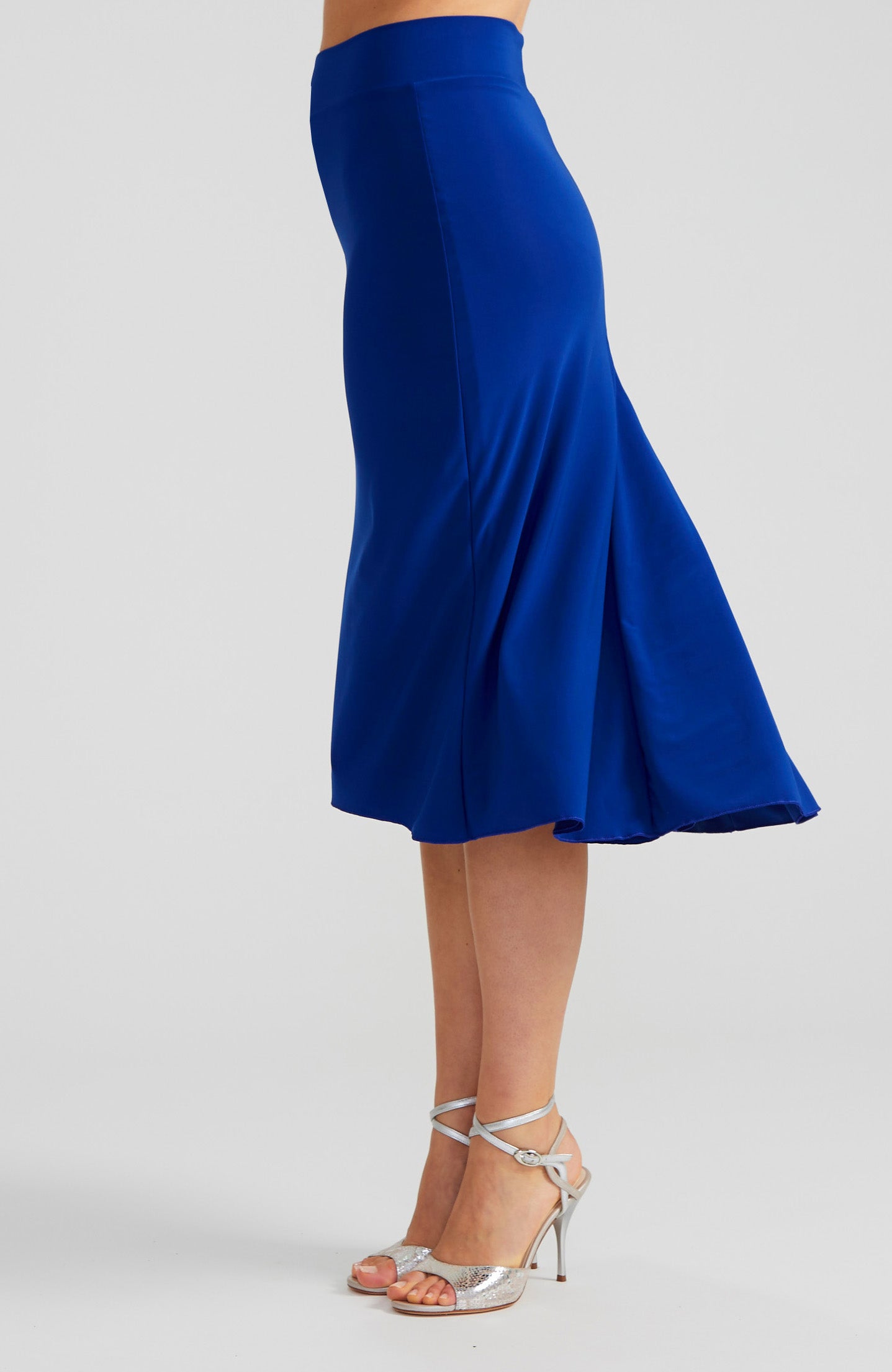 JAZMIN Jupe Godet Tango en Bleu Royal